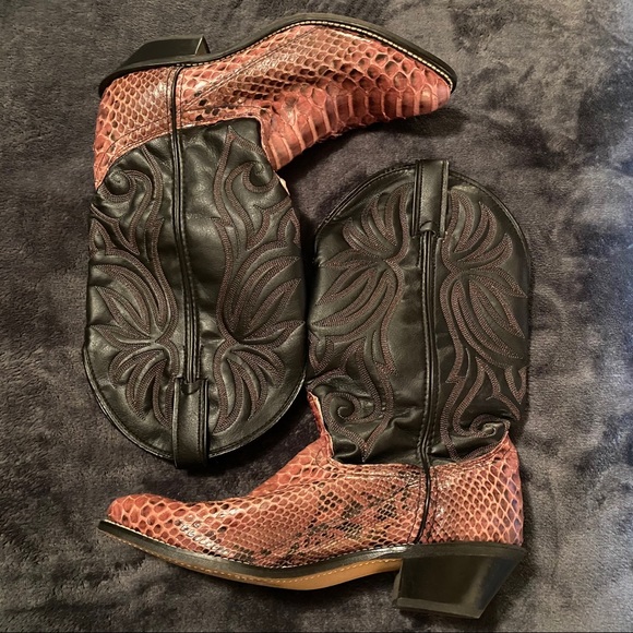 Laredo Shoes - Laredo Python Skin Boots